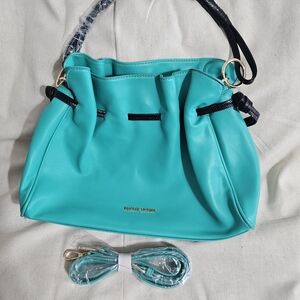 Badgley MischkaTurquoise Women's Drawstring Shoulder Bag -new with tags